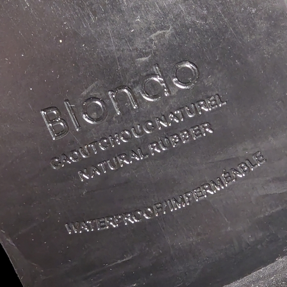 Blondo Leather Waterproof Insulated Winter Boots Black & Gray Women's Sz 12 - Picture 6 of 12